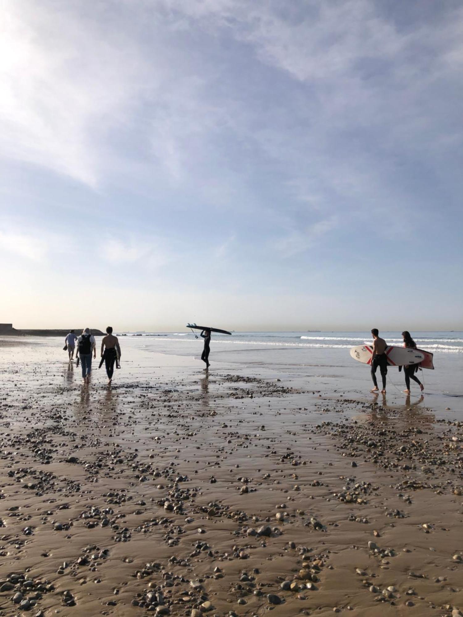 Psycho Surf Camp Bed and Breakfast Taghazout Esterno foto